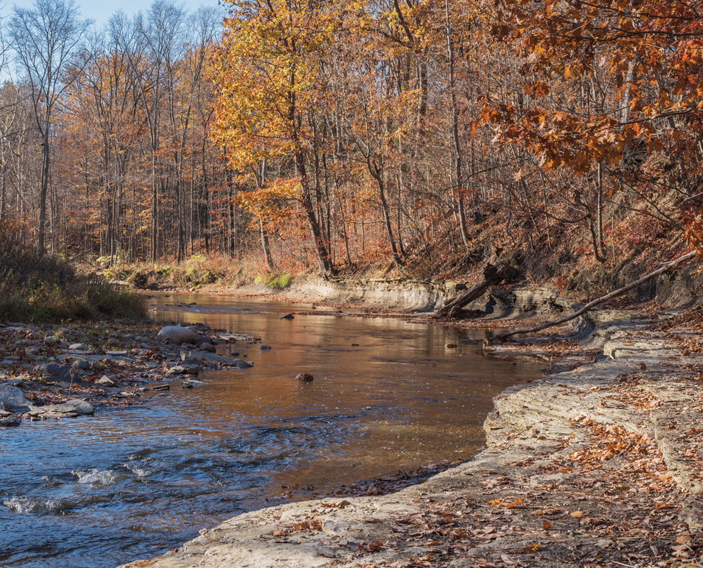 Big Creek at Liberty Hollow in Concord Township, Ohio | Lake Metroparks